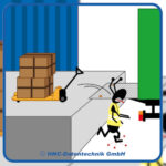 HNC-Datentechnik | Ameisen-Comics zum Arbeitsschutz | Motiv Be- und Entladen